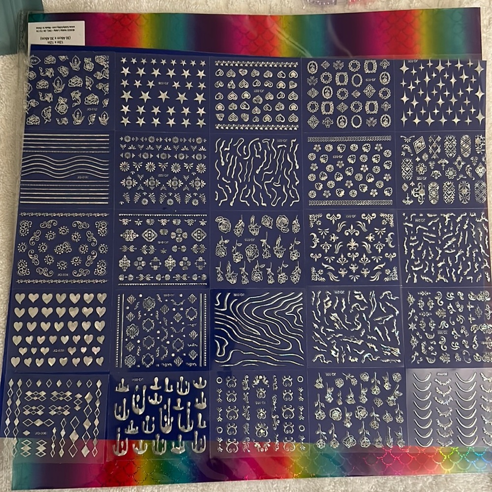Nails 3d stickers